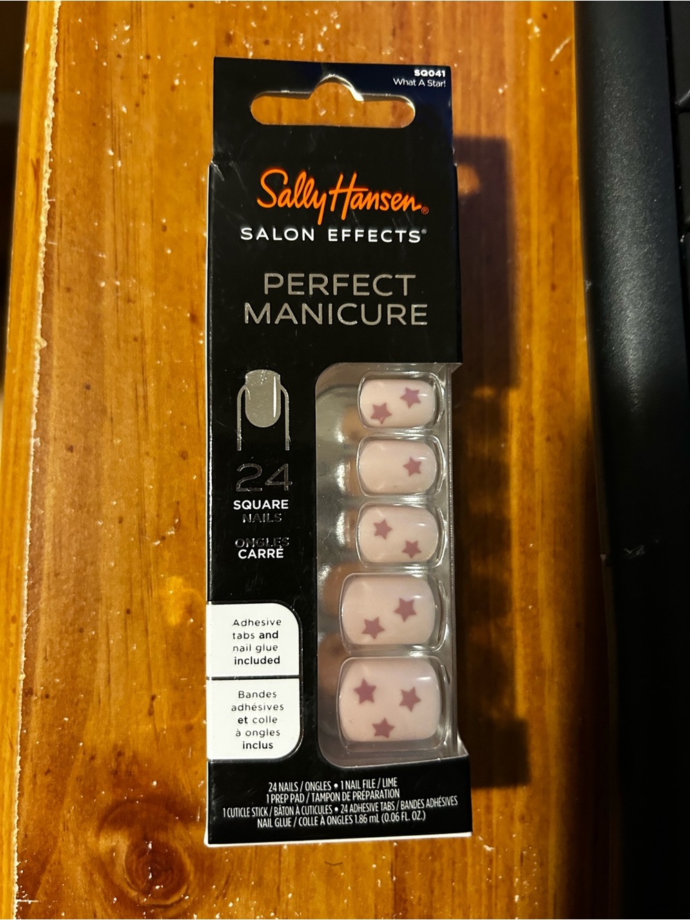 Sally Hansen Perfect Manicure Pink Star Press-On Nails